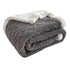 Thick Warm Soft Home Winter Blanket-Grey