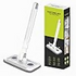 Mini Microfiber Flat Floor & Wall+Window Cleaning Mop | Adjustable Handle, 360° Rotating Head, Reusable Pads