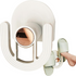 Bathroom Slipper Rack - white