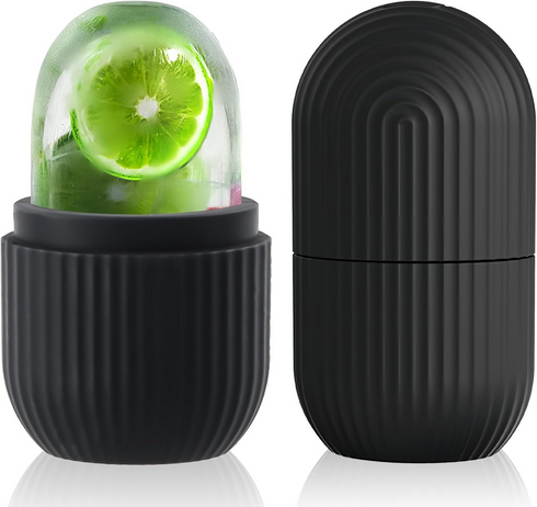 Silicone and face ice roller