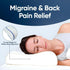 Summer Cooling Gel Pillow Memory Foam for Head and Neck Contour