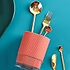 Knife Storage Block, Knife Organizer Multifunctional Utensil Rack Chopsticks Drainage Box Storage Box Spoon Fork Cutlery Drainage Kitchen Organization Rack Kitchen Knife Holder for Kitchen Counter