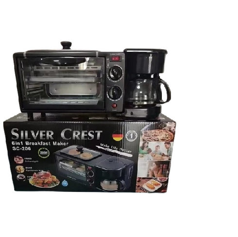 Mini multi-function 3 In 1 Bread Sandwich Grill Breakfast Maker Machine