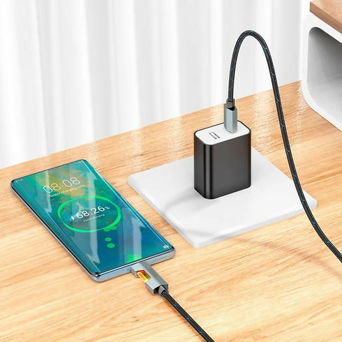 USB-C Fast Charging Data Cable 60Watt-USB-C To USB-C 1M Cable-U123