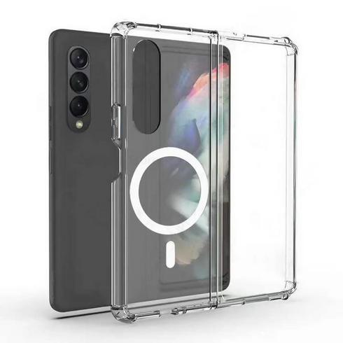 Wireless Charging Supported Back Cover for Samsung Galaxy Z Fold 3