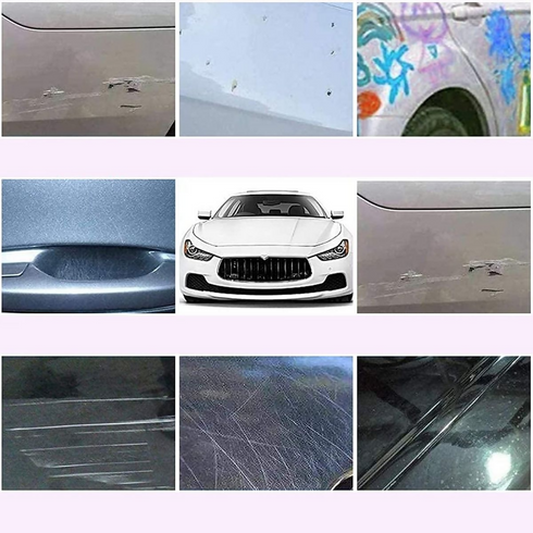 Scratch repair cloth