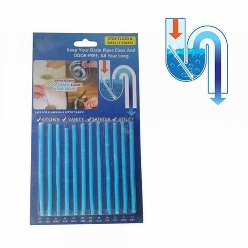 Sani Sticks Sewer Cleaning Rod Drain Cleaner