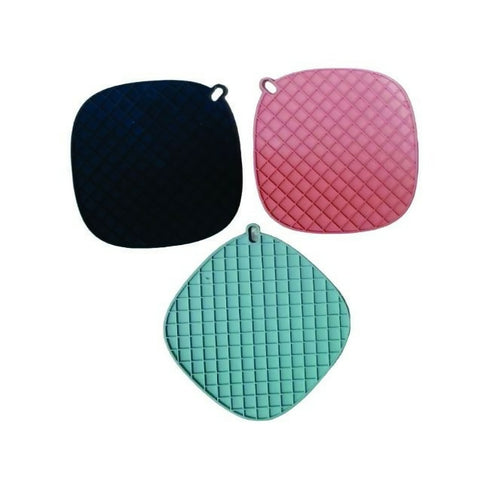 Hot Plate Silicone Coaster Set Of 3