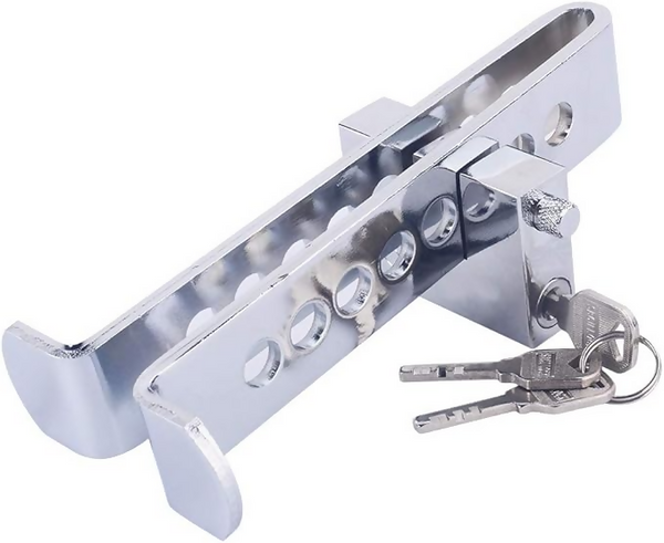 8 Holes Brake Clutch Lock Vehicle Anti-Theft Device Car Pedal Security Lock