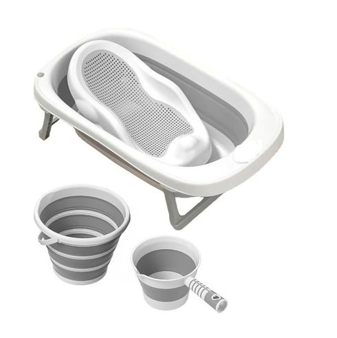 3 In 1 Compact Infant Bathtub and Wash Basin Set