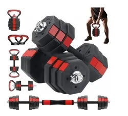 20KG ADJUSTABLE DUMBBELL SET WITH EXTENSION BAR