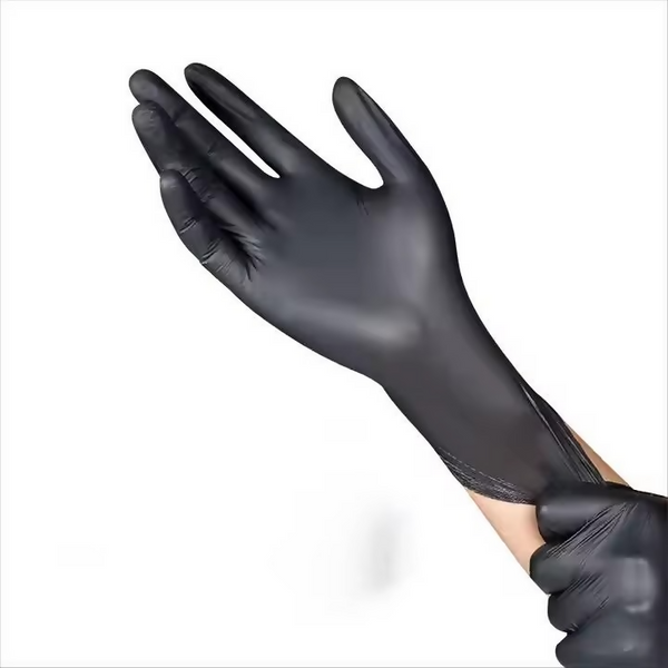 Disposable Synthetic Gloves for Home Cleaning Kitchen Cooking Medical Grade Gloves-BLACK