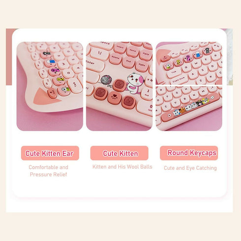 Gaming Keyboard and Mouse Combo, 110 Keys Keyboard & Optical Mouse