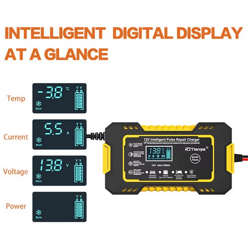 12V intelligent pulse repair charger