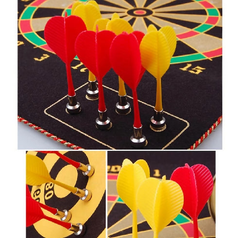 Magnetic Dart Board Set Double-sided.