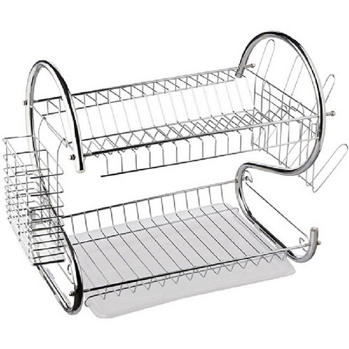 Over Sink Storage Shelf, Display Kitchen Dish Drying Rack.
