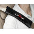 2 Black Car Seat Belt Cover Pads