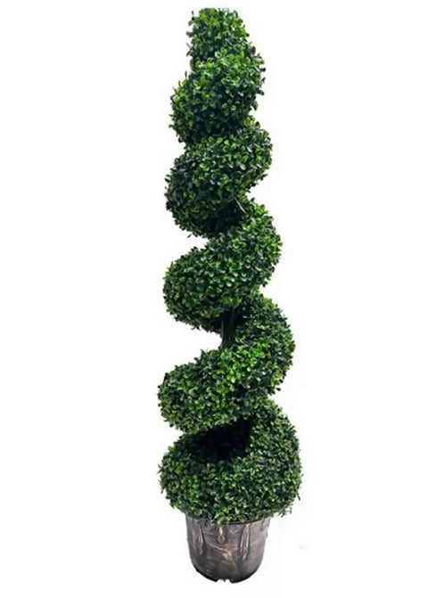 Outdoor Artificial Spiral Twist Topiary Tree