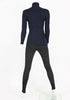Ladies Long Sleeve Polo Neck-Large