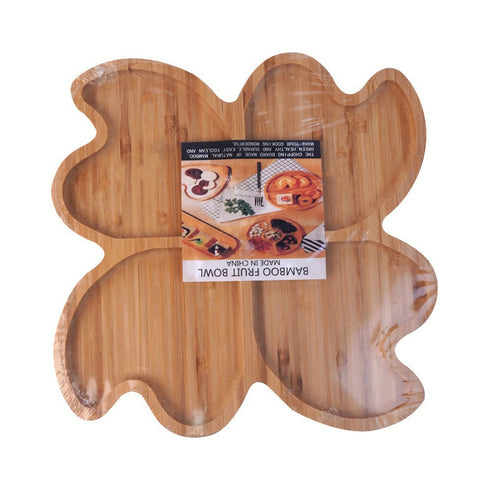 Bamboo serving dish