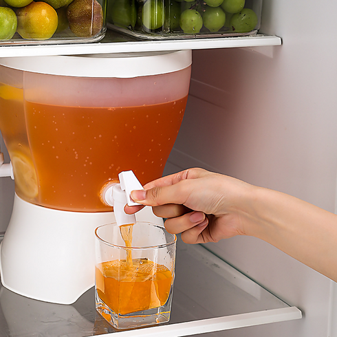 Lemon Juice Jugs Beverage Dispenser Water Jugs With Faucet Kitchen Drinkware Container Cold Water Bottle Kettle Teapot