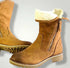 Women's Round Toe Footwear Faux Suede Stacked Heel Western Ankle Ladies Boots