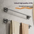 Bathroom Multi-Purpose Wall-Mounted Towel Rack