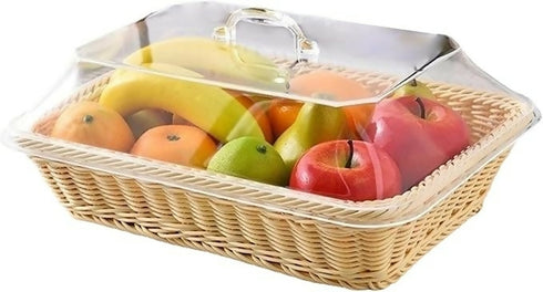 Durable and Elegant Retro-Style Plastic Bread Basket