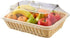 Durable and Elegant Retro-Style Plastic Bread Basket