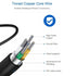 3 in 1 Charging cable for Iphone, Android, C PIN