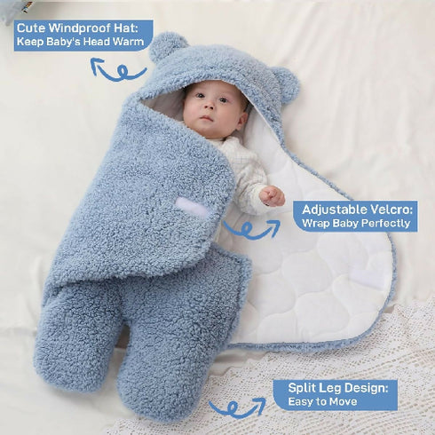 Soft and Skin-friendly Cotton Newborn Baby Sleep Blanket