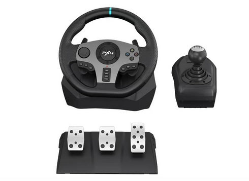 PXN-V9 900 Racing Game Steering Wheel for PC PS3 PS4 Xboxes One Switch Turntable Steering Wheel