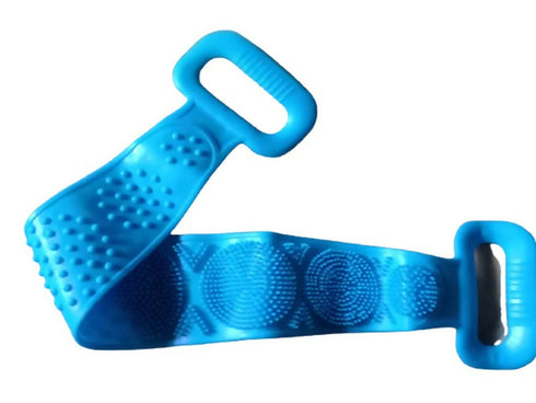 Bath Scrub And Exfoliating Brush - Blue