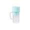 Blue Portable & Rechargeable Juice Blender Cup - 420ml with Straw