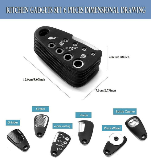 6 Pieces Kitchen Gadgets Set