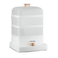 12L household kitchen 3-layer large capacity food electric steamer