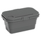 Collapsible Picnic Basket with Handles, Lid as Table - 3-in-1 Bucket- Grey