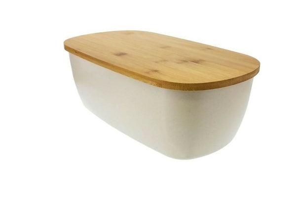 2-In-1 Bamboo Bread Bin