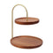 Wood Cake Tower Tiered Tray Decorative Halloween Decor Cupcake Stand Dessert