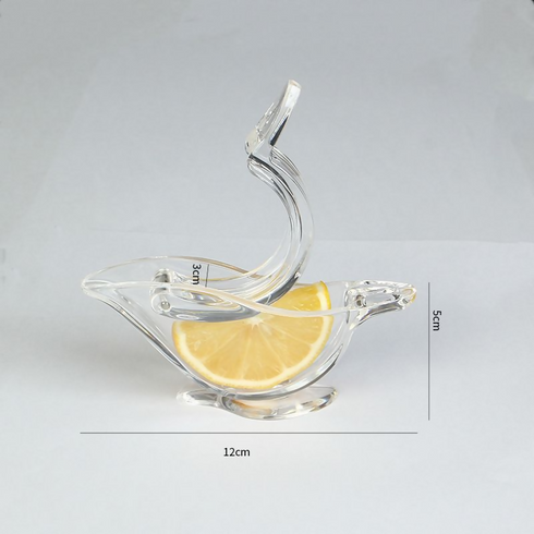Transparent Acrylic Bird-Shaped Manual Lemon Juicer