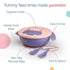 Baby Feeding Suction Bowl Set - Pink, Purple