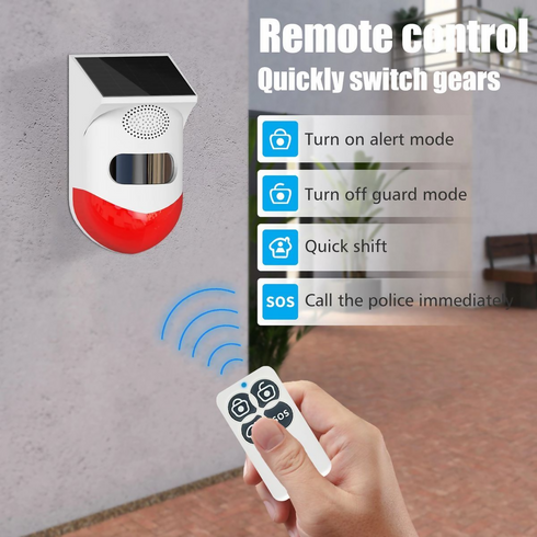 Outdoor Solar Alarm