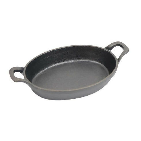Cast Iron Baking Dish Oval Serving Pan