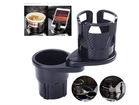 2 in1 Multifunctional 2 Cup Holder,Car Cup Holder Expander Adapter