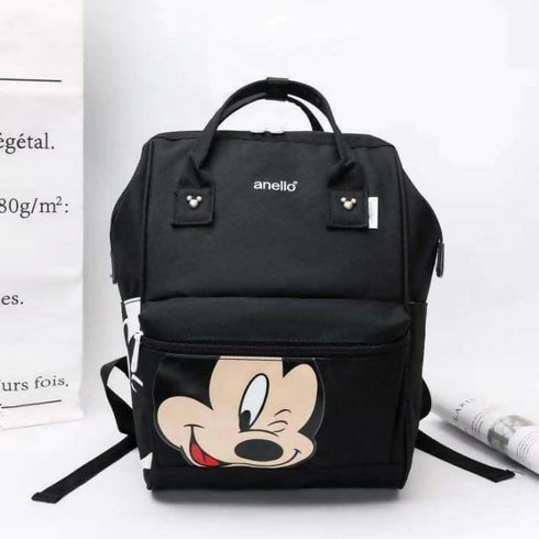 Large Capacity Travel Mummy Bag Mickey Diaper Bag