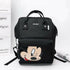 Large Capacity Travel Mummy Bag Mickey Diaper Bag