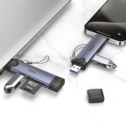 HB56A Victory USB/iP 3-in-1 card reader