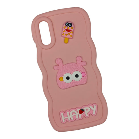 Cute 3D Cartoon Silicone Phone Case Cover Compatible with Samsung A02