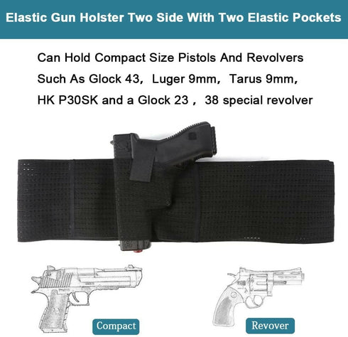 Belly Band Holster for Concealed Carry