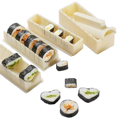 Plastic DIY Sushi Maker Kit Sushi Maker Machine Sushi Rice Roll Mold